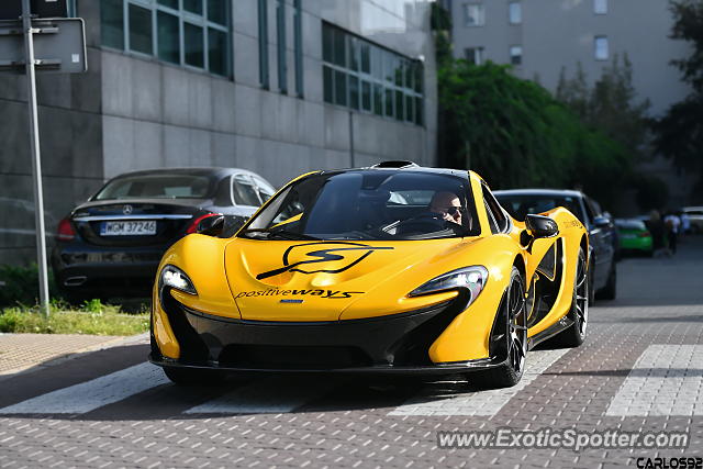 Mclaren P1 spotted in Warsaw, Poland