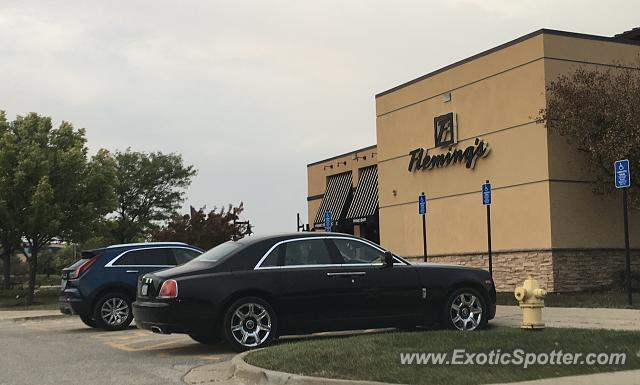 Rolls-Royce Ghost spotted in West Des Moines, Iowa