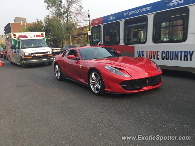 Ferrari 812 Superfast spotted in Calgary, Canada