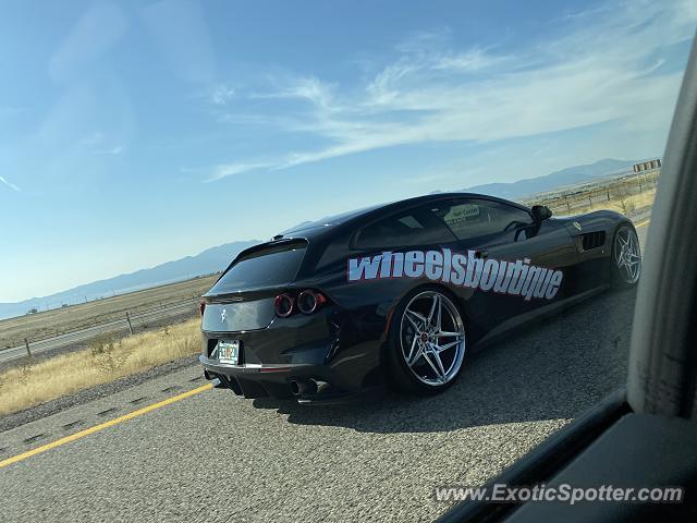 Ferrari GTC4Lusso spotted in Somewhere, Utah