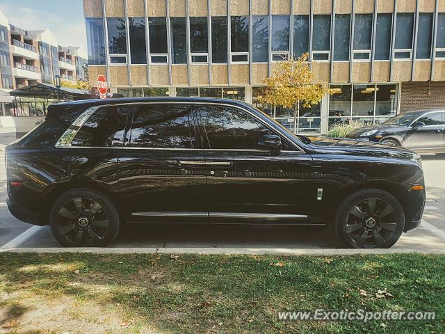 Rolls-Royce Cullinan spotted in Bloomfield Hills, Michigan