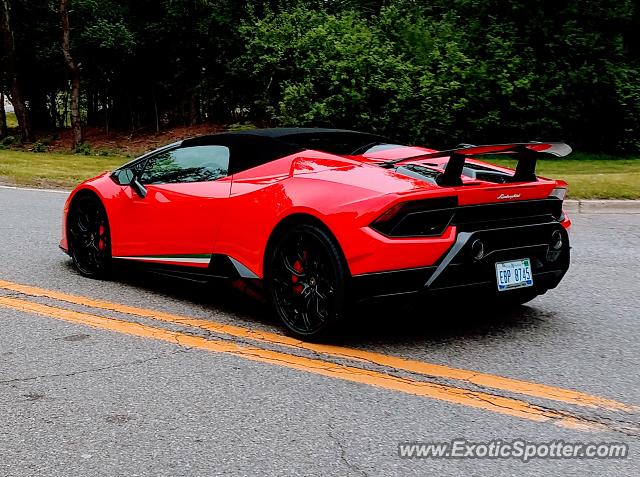 Lamborghini Huracan spotted in Bloomfield Hills, Michigan