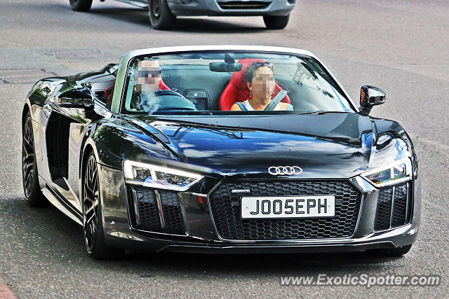 Audi R8 spotted in London, United Kingdom