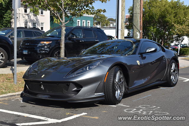 Ferrari 812 Superfast spotted in Greenwich, Connecticut