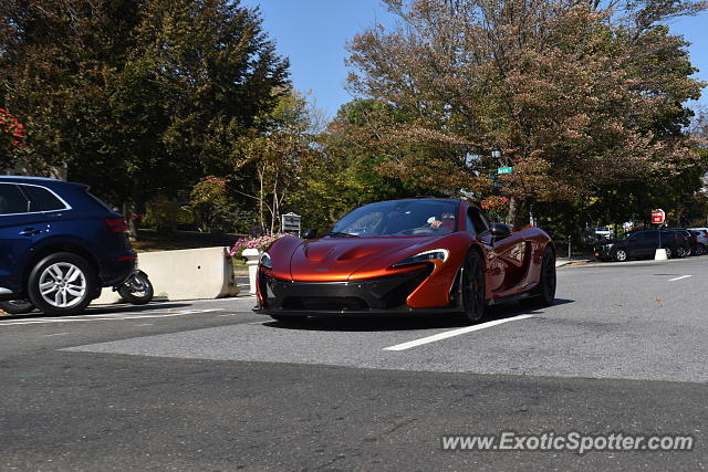 Mclaren P1 spotted in Greenwich, Connecticut
