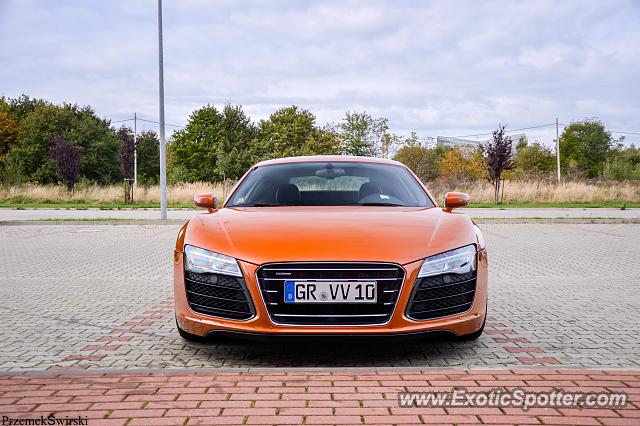 Audi R8 spotted in Zgorzelec, Poland