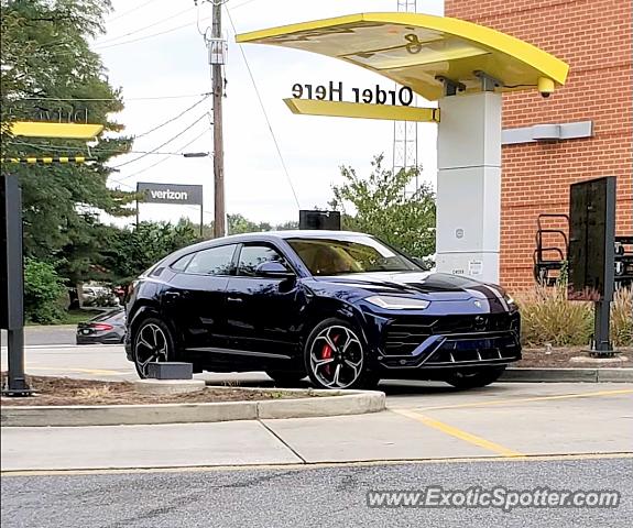 Lamborghini Urus spotted in Ellicott City, Maryland