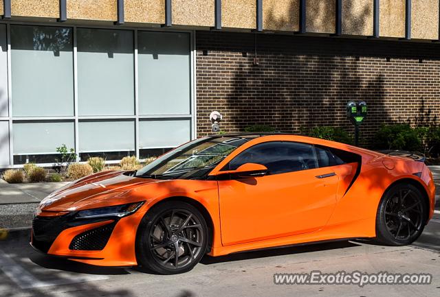 Acura NSX spotted in Bloomfield Hills, Michigan