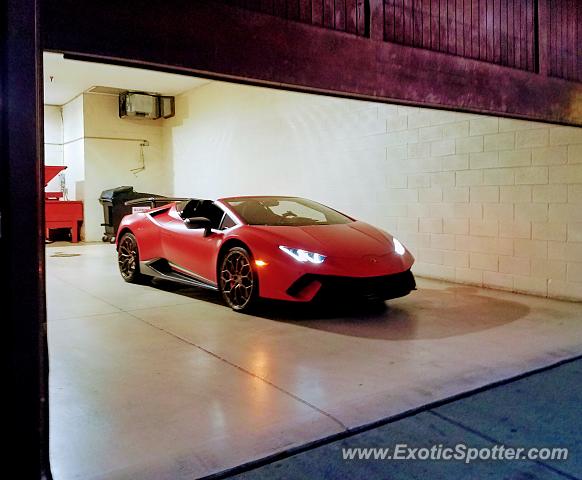 Lamborghini Huracan spotted in Birmingham, Michigan