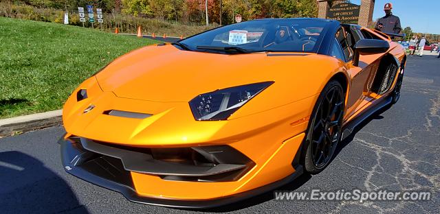 Lamborghini Aventador spotted in Cleveland, Ohio