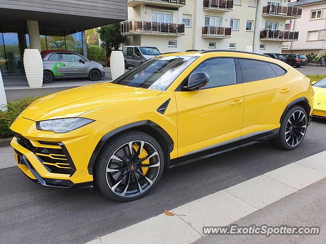 Lamborghini Urus spotted in Luxembourg, Luxembourg