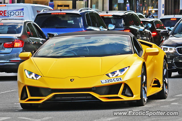 Lamborghini Huracan spotted in London, United Kingdom