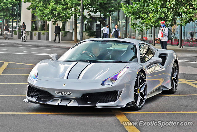 Ferrari 488 GTB spotted in London, United Kingdom