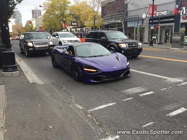 Mclaren 720S spotted in Calgary, Canada