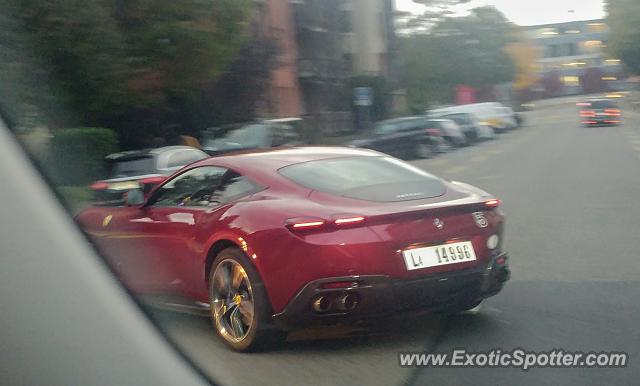 Ferrari Roma spotted in Zurich, Switzerland