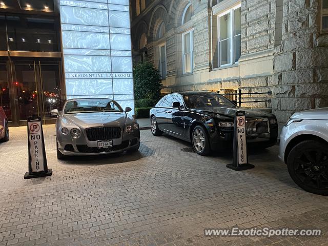 Rolls-Royce Ghost spotted in Washington DC, United States