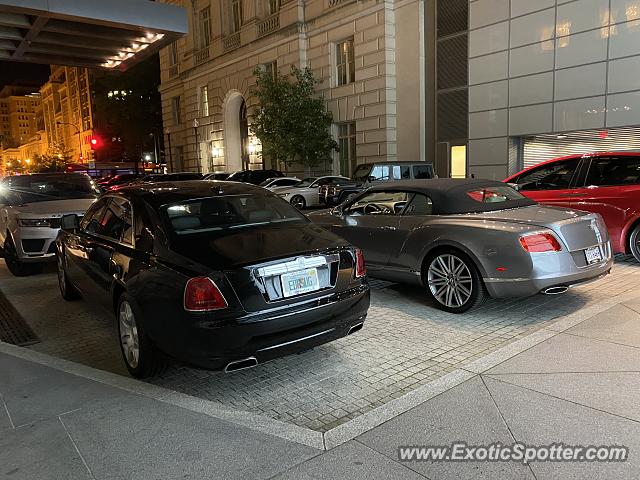 Rolls-Royce Ghost spotted in Washington DC, United States