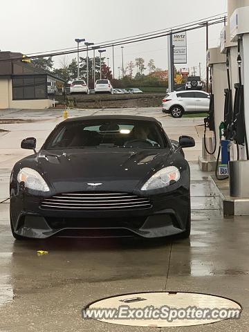 Aston Martin Vanquish spotted in Cleveland, Ohio