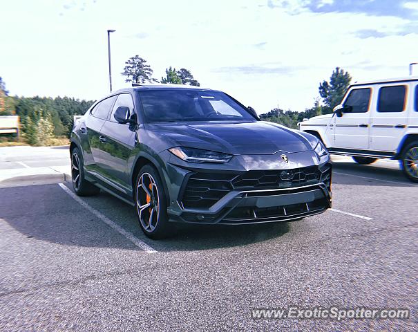 Lamborghini Urus spotted in Raleigh, North Carolina