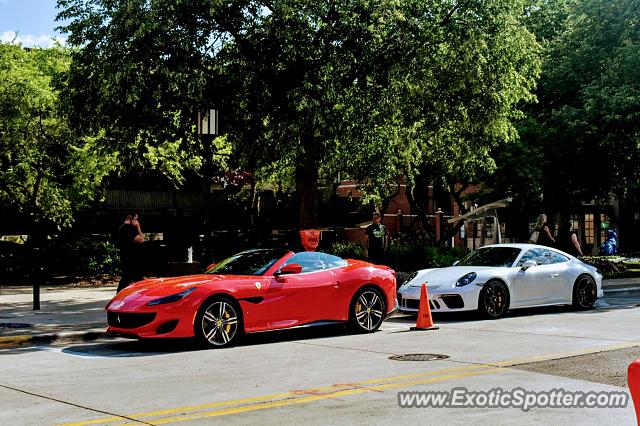 Ferrari Portofino spotted in Bloomfield Hills, Michigan