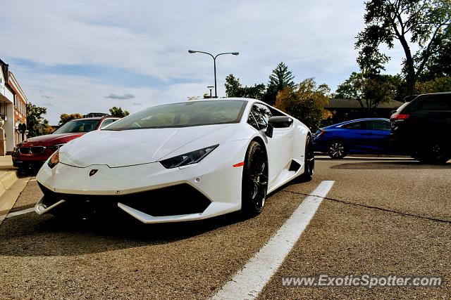 Lamborghini Huracan spotted in Bloomfield Hills, Michigan