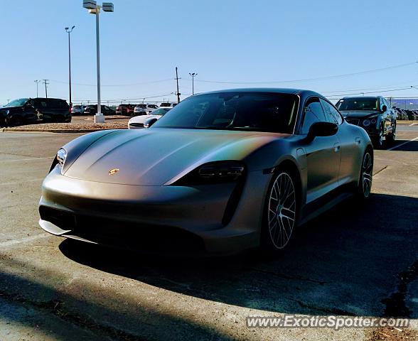 Porsche Taycan (Turbo S only) spotted in Birmingham, Michigan