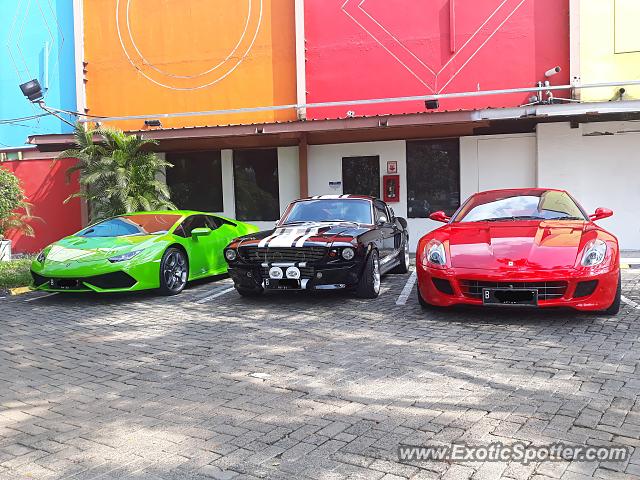 Ferrari 599GTB spotted in Jakarta, Indonesia