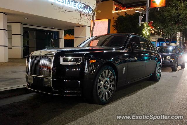 Rolls-Royce Phantom spotted in Beverly Hills, California