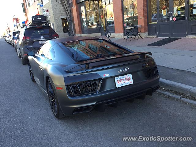 Audi R8 spotted in Calgary, Canada