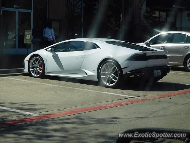 Lamborghini Huracan spotted in Dallas, Texas