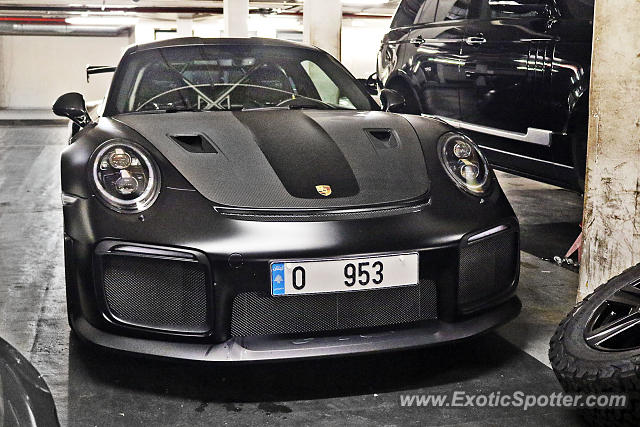 Porsche 911 GT2 spotted in London, United Kingdom