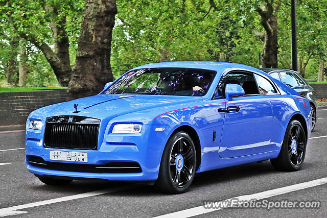 Rolls-Royce Wraith spotted in London, United Kingdom