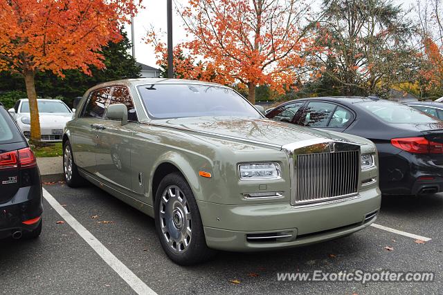 Rolls-Royce Phantom spotted in Medina, Washington