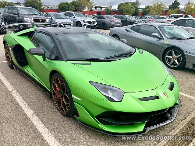 Lamborghini Aventador spotted in Portimão, Portugal