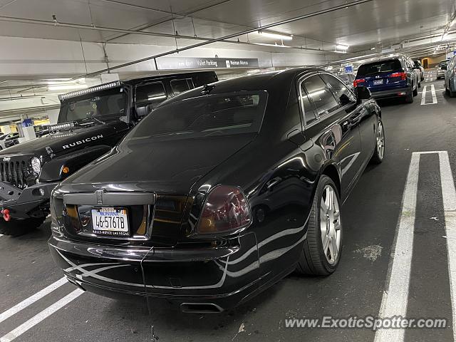 Rolls-Royce Ghost spotted in Las Vegas, Nevada