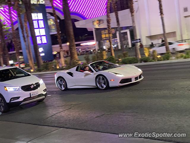 Ferrari 488 GTB spotted in Las Vegas, Nevada