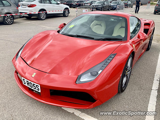 Ferrari 488 GTB spotted in Portimão, Portugal