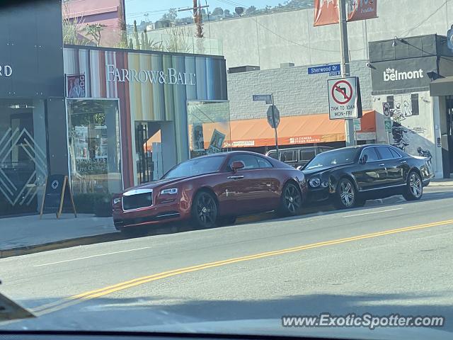 Rolls-Royce Wraith spotted in Beverly Hills, California