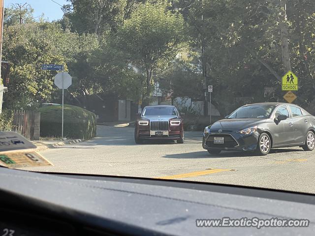 Rolls-Royce Phantom spotted in Beverly Hills, California