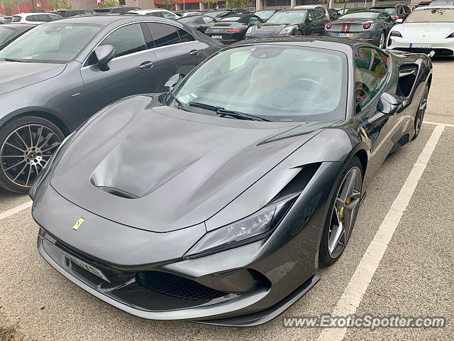 Ferrari F8 Tributo spotted in Portimão, Portugal