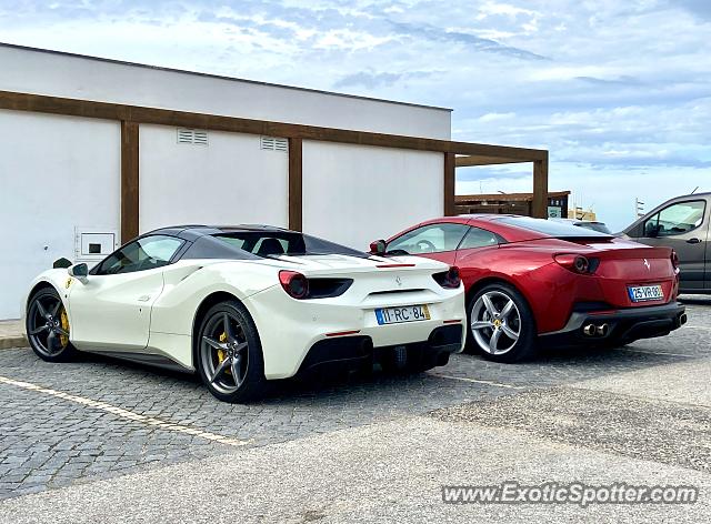 Ferrari 488 GTB spotted in Cascais, Portugal