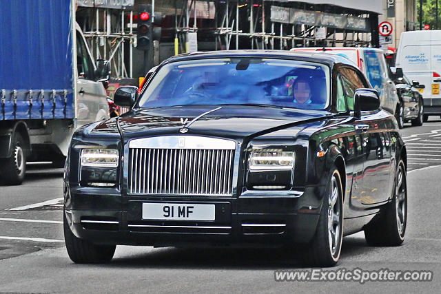 Rolls-Royce Phantom spotted in London, United Kingdom