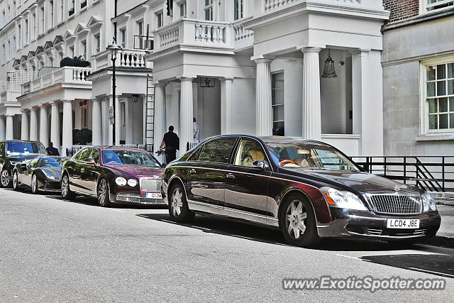 Mercedes Maybach spotted in London, United Kingdom