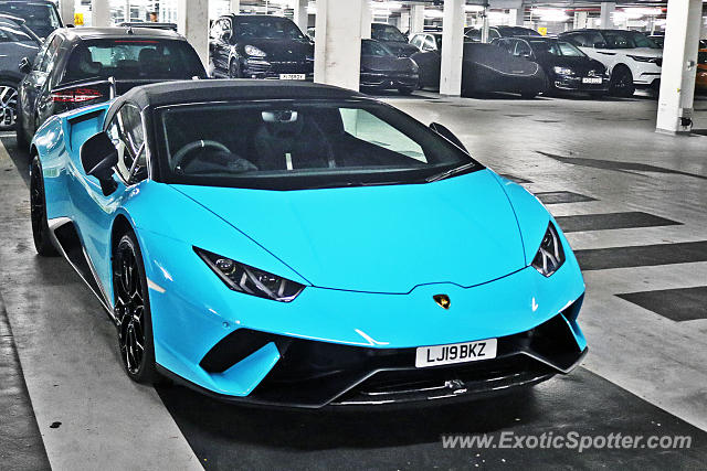 Lamborghini Huracan spotted in London, United Kingdom