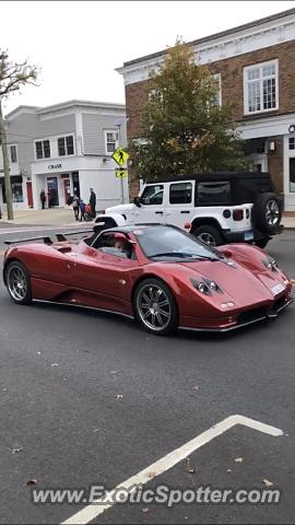 Pagani Zonda spotted in Old Greenwich, Connecticut