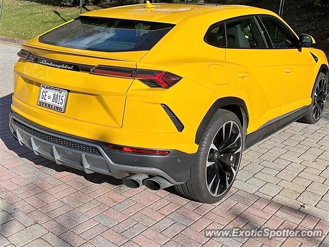 Lamborghini Urus spotted in Washington DC, United States