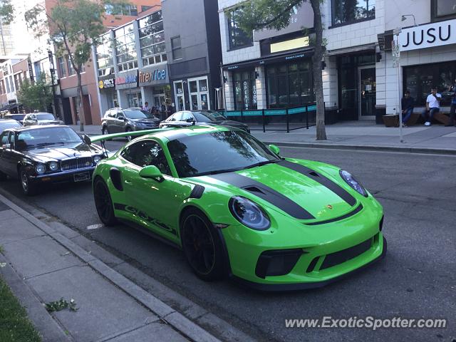 Porsche 911 GT3 spotted in Calgary, Canada