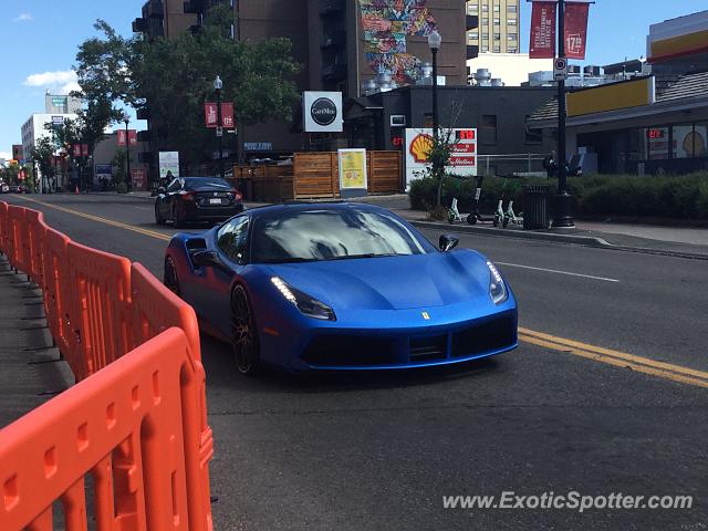 Ferrari 488 GTB spotted in Calgary, Canada