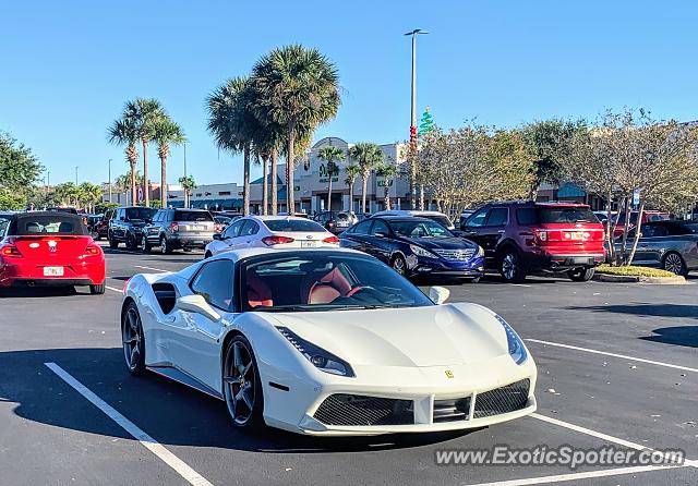 Ferrari 488 GTB spotted in Jacksonville, Florida