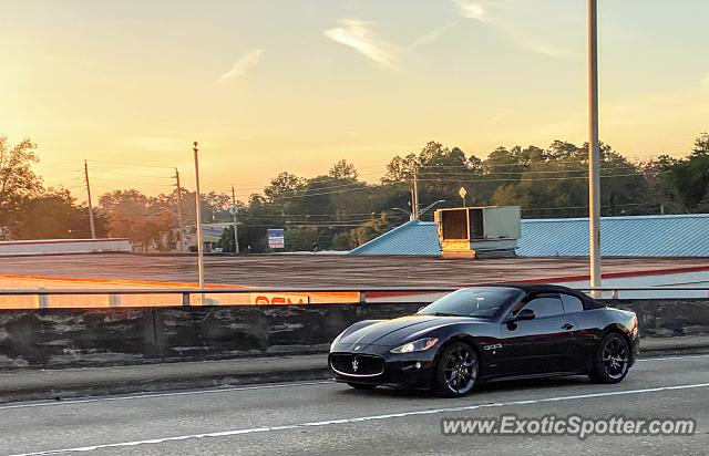 Maserati GranCabrio spotted in Jacksonville, Florida